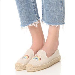 Soludos x Ashkahn | Rainbow Embroidered Espadrille